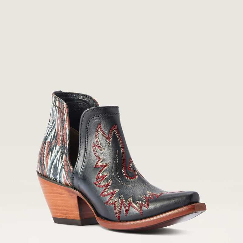 Ariat Dixon Chimayo Western Boot Black | 724MVDWAX