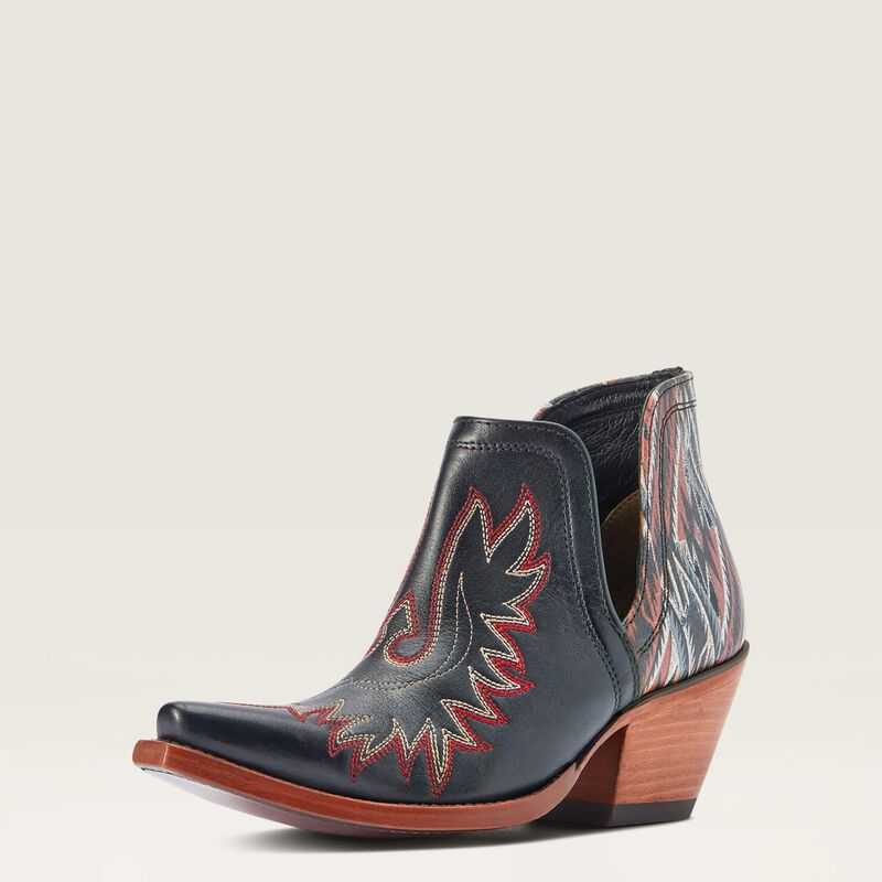 Ariat Dixon Chimayo Western Boot Black | 724MVDWAX