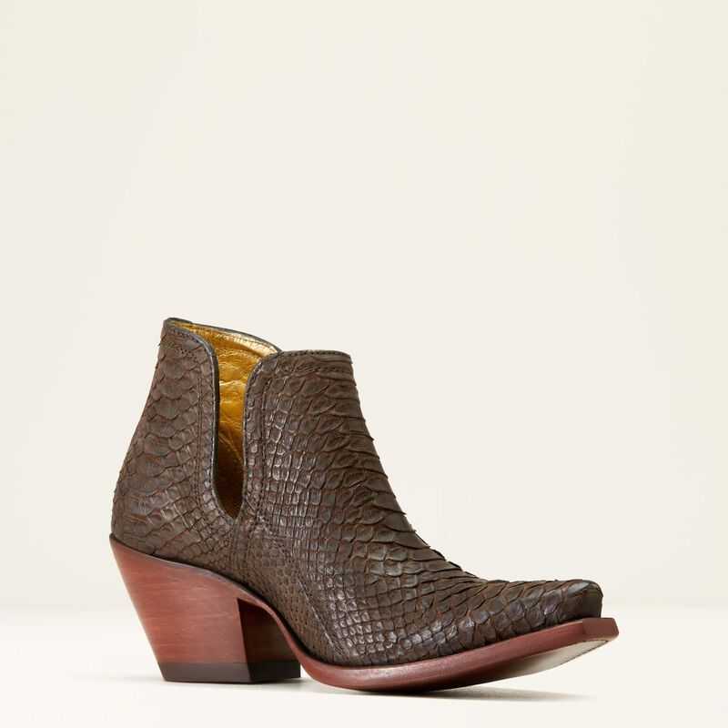 Ariat Dixon Python Western Boot Chocolate | 291EJYVHW