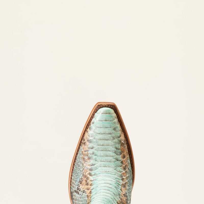 Ariat Dixon Python Western Boot Turquoise | 592FLRMGQ