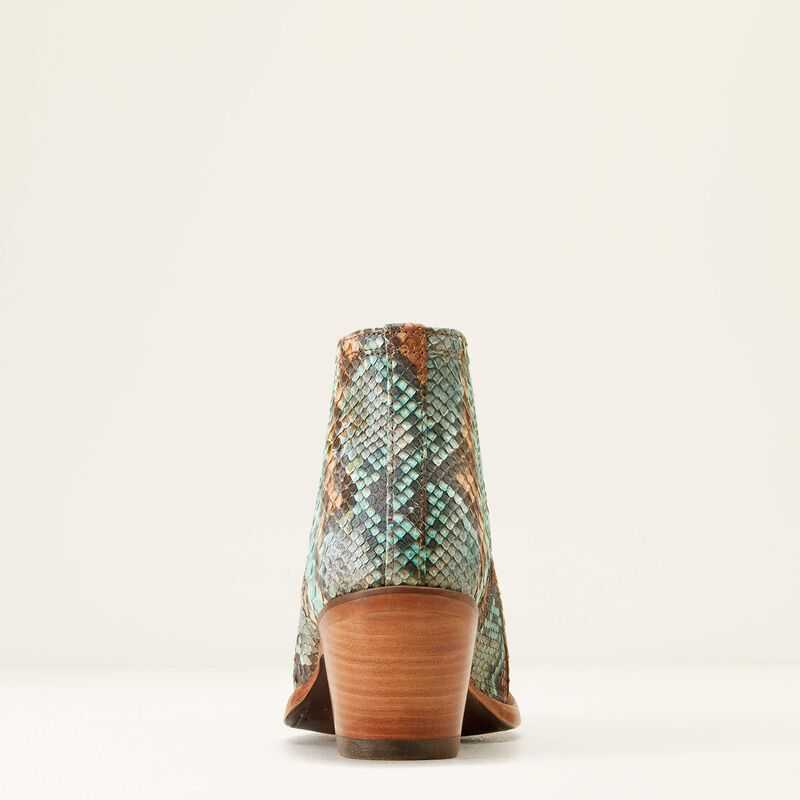 Ariat Dixon Python Western Boot Turquoise | 592FLRMGQ