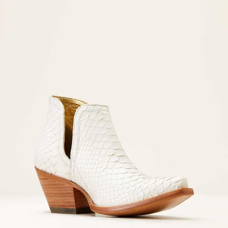 Ariat Dixon Python Western Boot White | 943ARKWOI