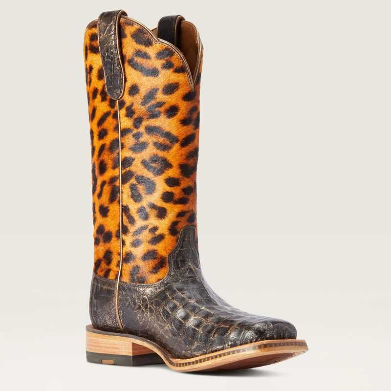 Ariat Donatella Western Boot Chocolate | 643ZAURME