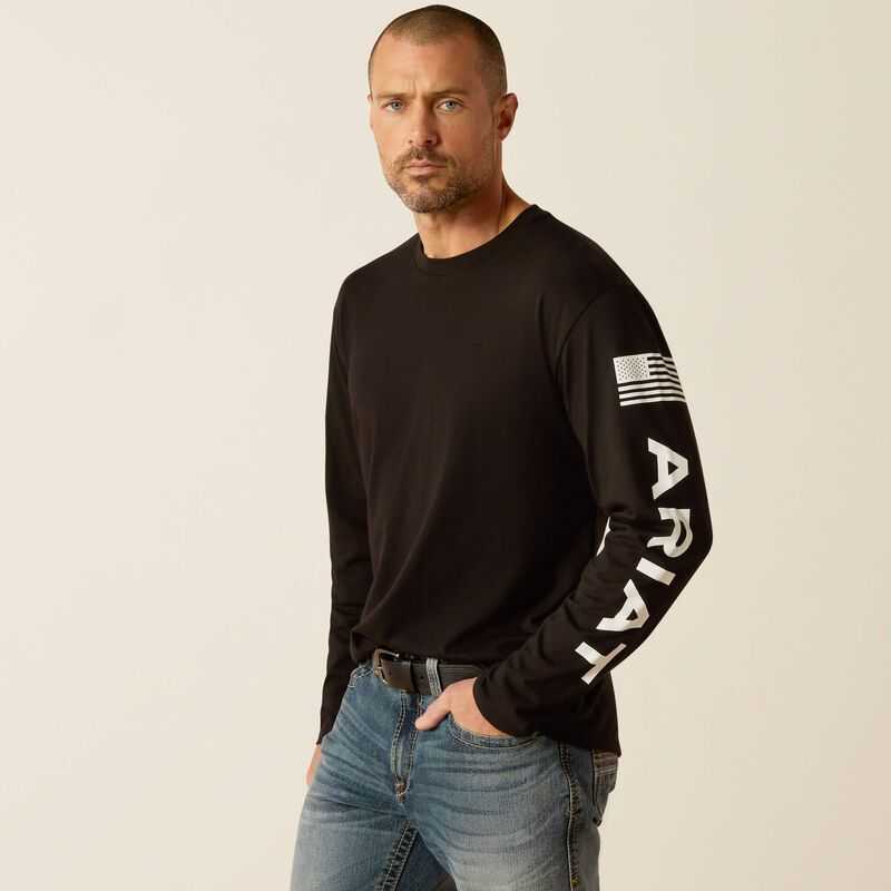 Ariat Elevated V2 T-Shirt Black | 891TBMOEW