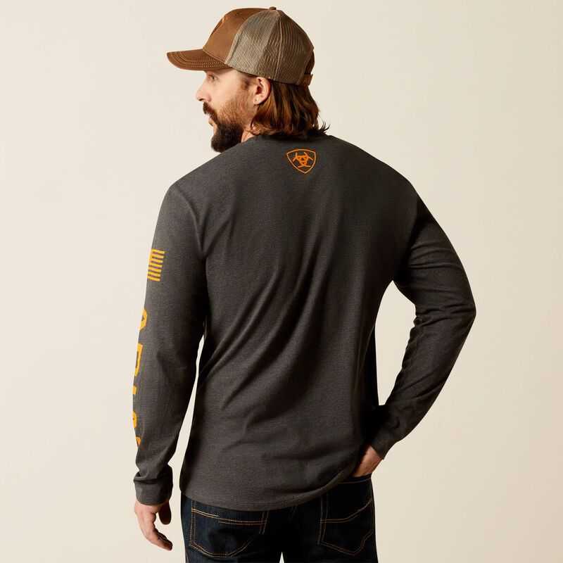 Ariat Elevated V2 T-Shirt Grey | 428HQDTWF