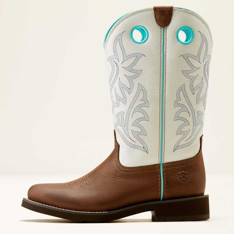 Ariat Elko Western Boot White | 529SRXPEV