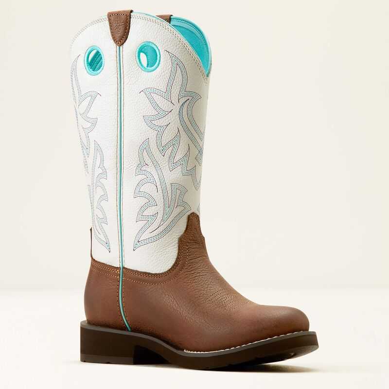 Ariat Elko Western Boot White | 529SRXPEV