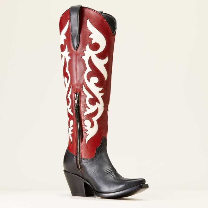 Ariat Elvira StretchFit Western Boot Black | 265MPTLYA