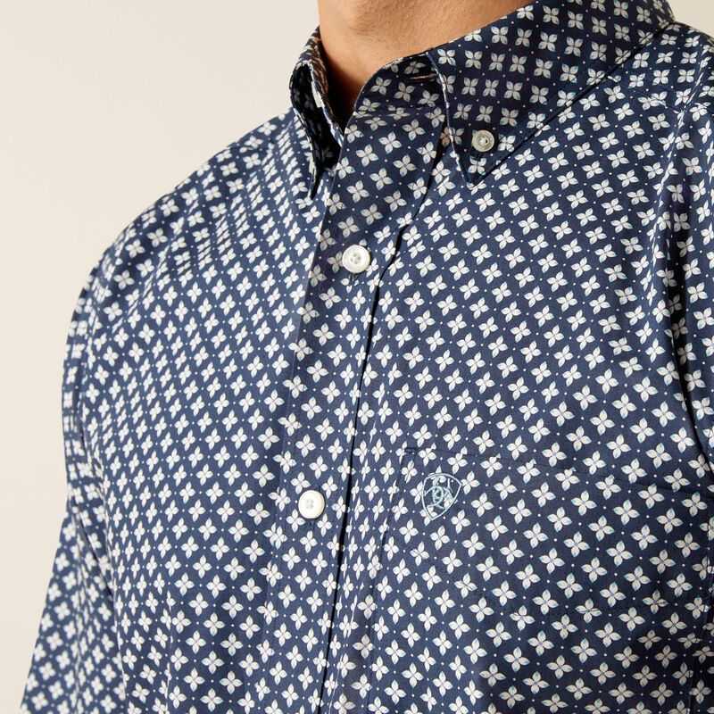 Ariat Emile Fitted Shirt Indigo | 271XKRIMO