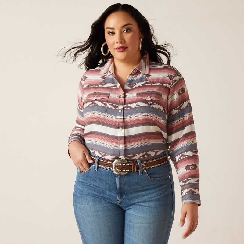 Ariat Endless Shirt Endless Serape | 458ZNSFRG