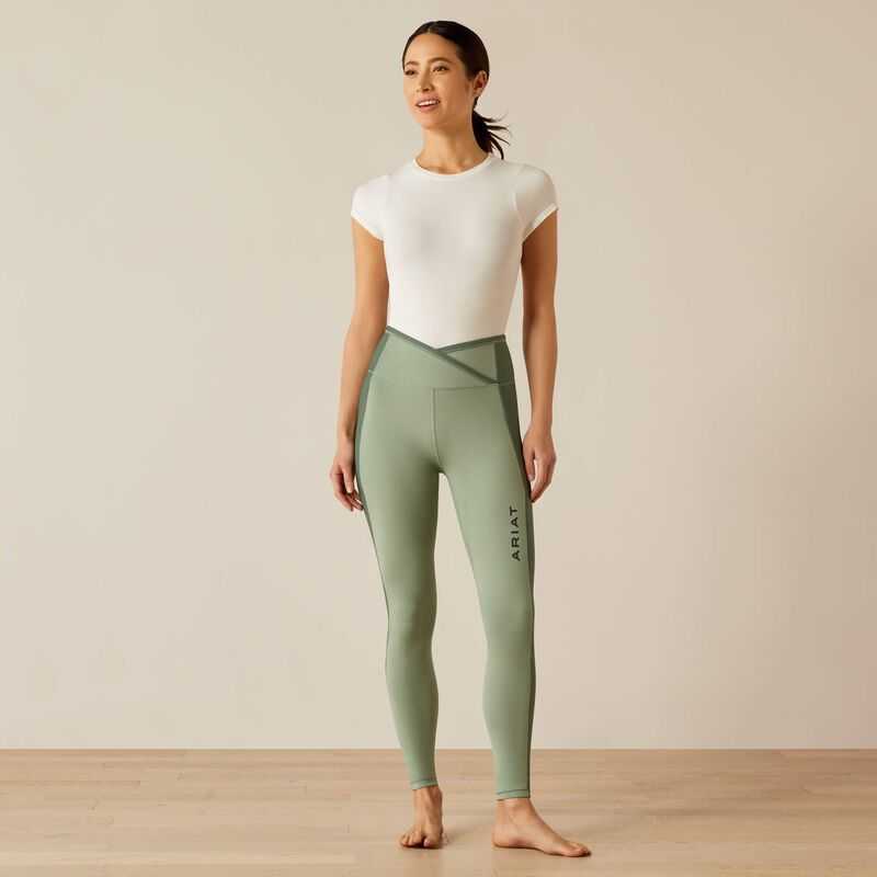 Ariat Eos Chic Half Grip Tight Lily Pad | 231MPGAUO