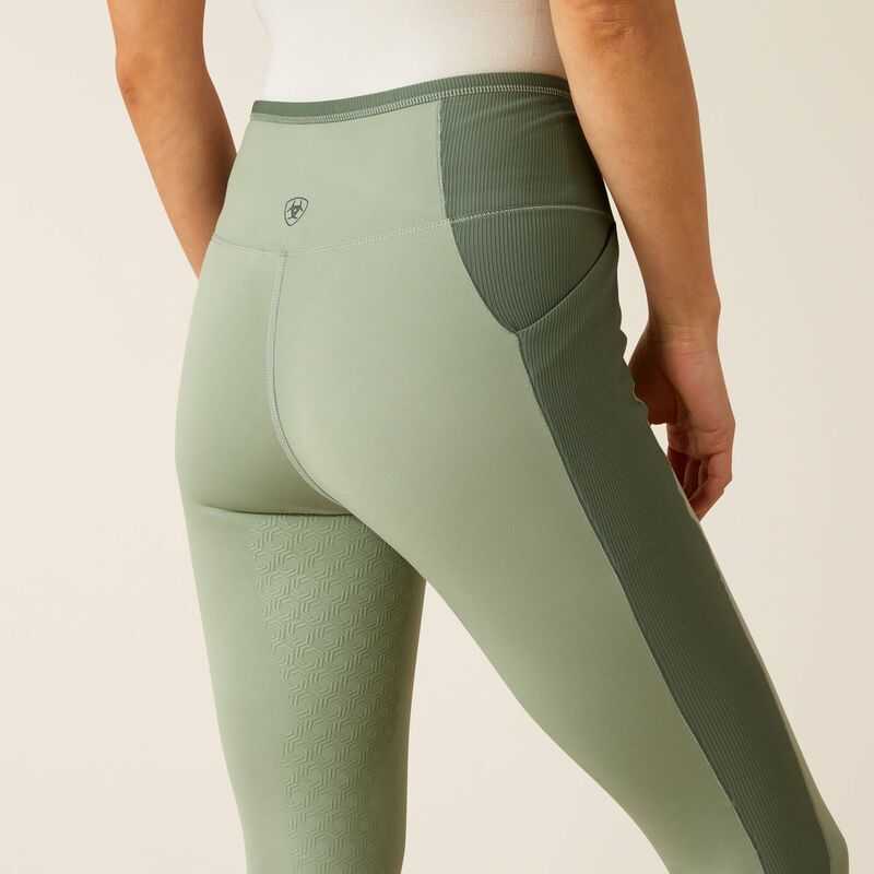 Ariat Eos Chic Half Grip Tight Lily Pad | 231MPGAUO