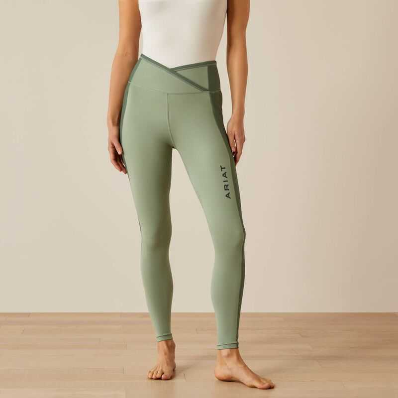 Ariat Eos Chic Half Grip Tight Lily Pad | 231MPGAUO