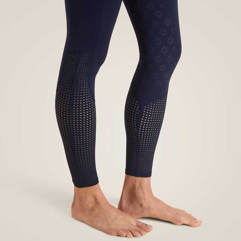 Ariat Eos Knee Patch Tight Navy | 517CMXWRO