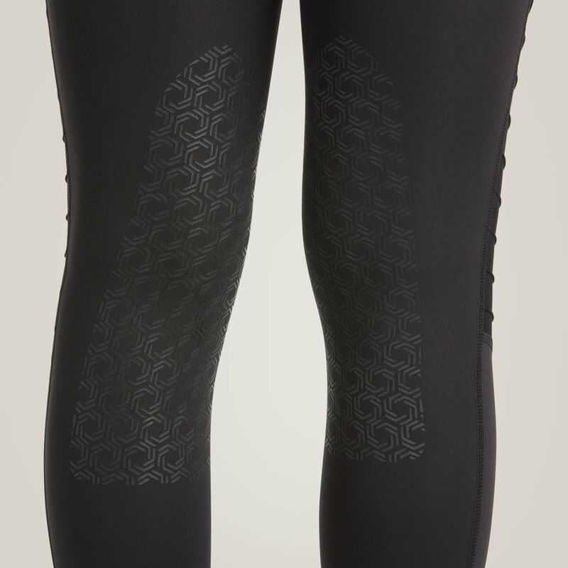 Ariat Eos Moto Knee Patch Tight Black | 401AVXLUR