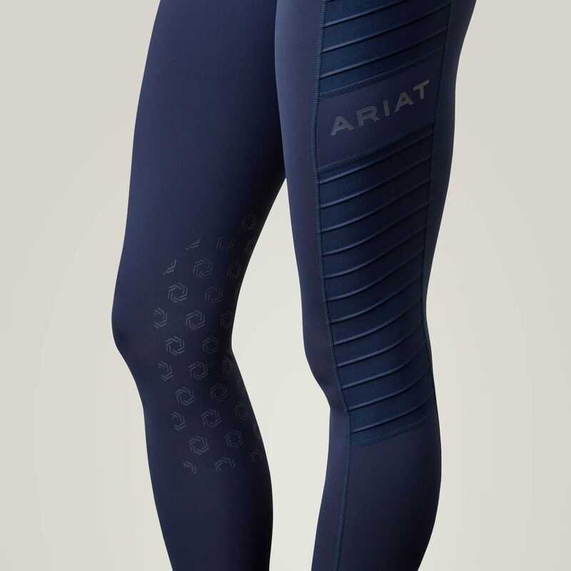 Ariat Eos Moto Knee Patch Tight Navy | 283RVNAIE