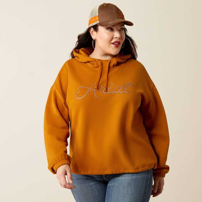 Ariat Essential Hoodie Roasted Pecan | 670ADKVMN