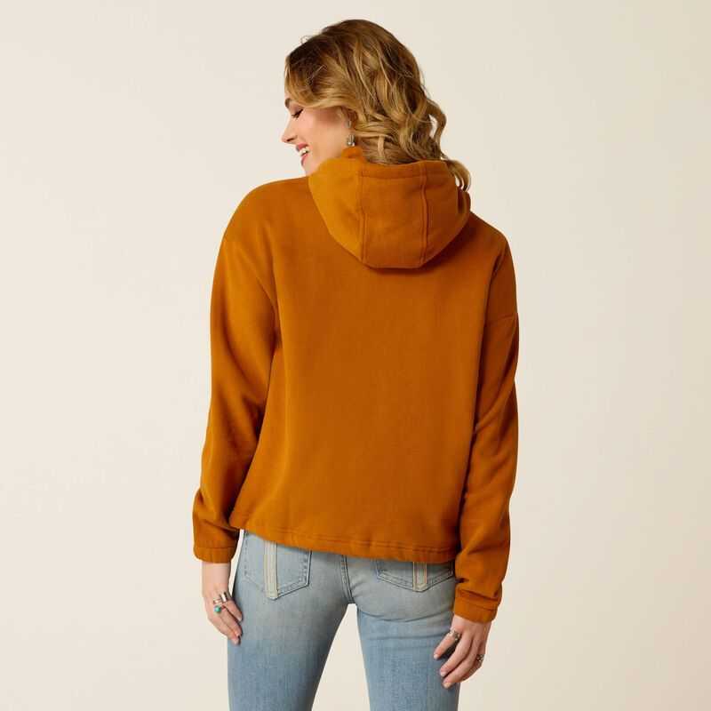 Ariat Essential Hoodie Roasted Pecan | 670ADKVMN