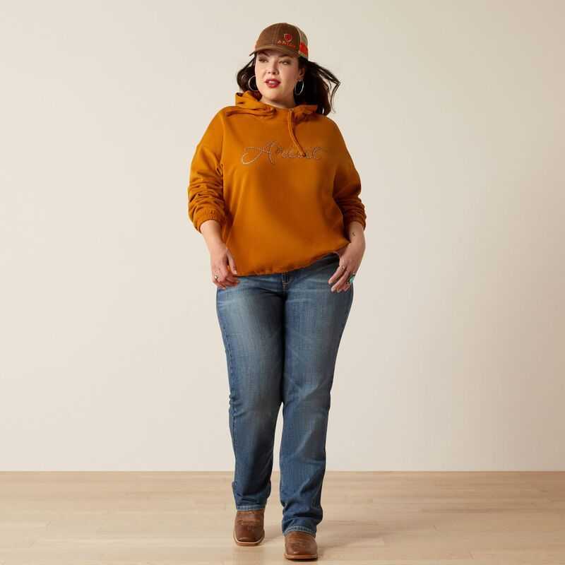 Ariat Essential Hoodie Roasted Pecan | 670ADKVMN