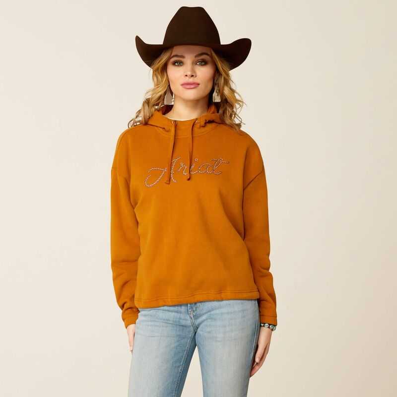 Ariat Essential Hoodie Roasted Pecan | 670ADKVMN