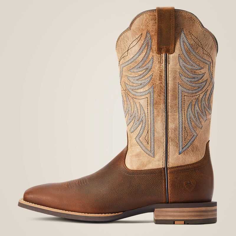 Ariat Everlite Blazin Western Boot Brown | 624SGLRYI