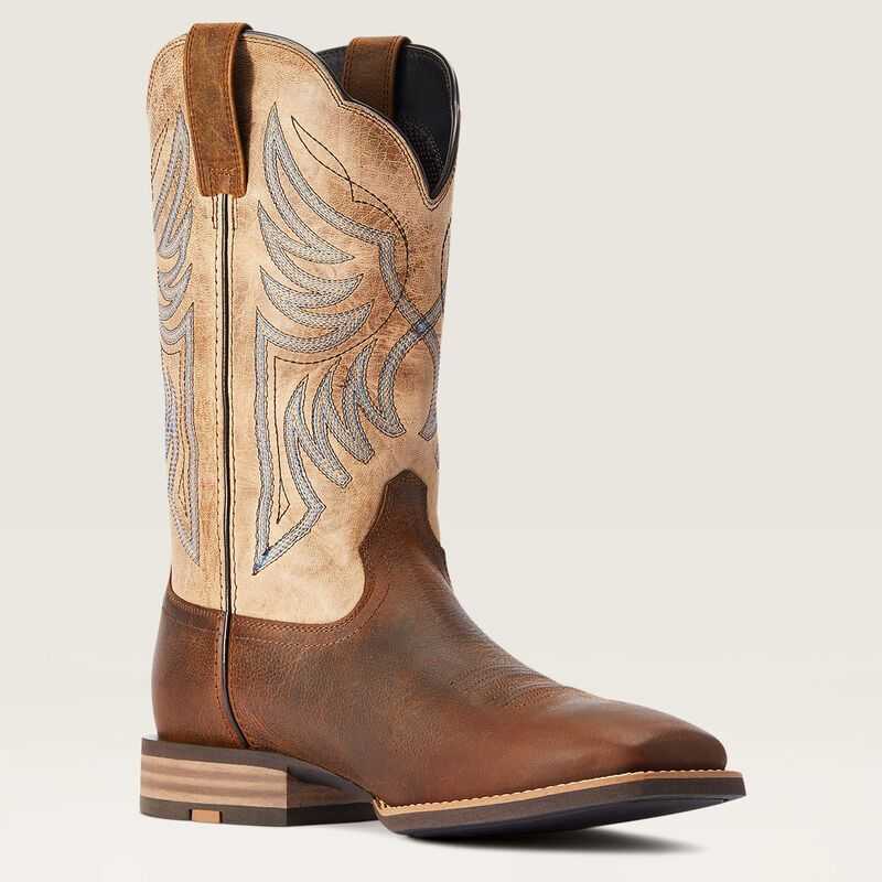 Ariat Everlite Blazin Western Boot Brown | 624SGLRYI