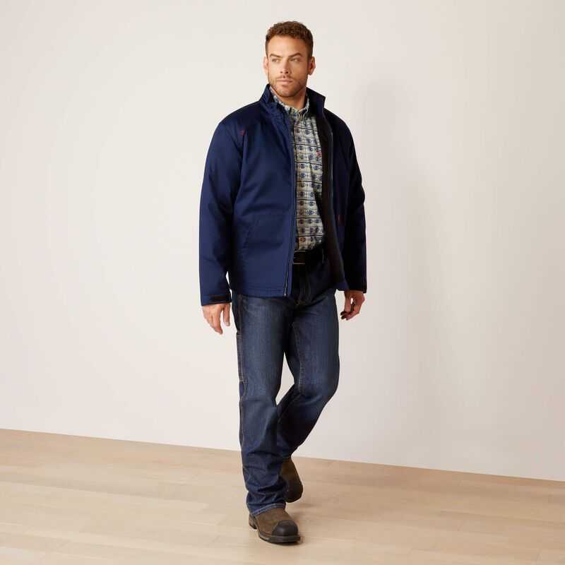 Ariat FR Basic Insulated Jacket Navy | 239YQAPWF