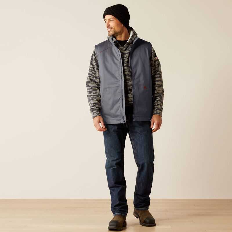 Ariat FR Basic Insulated Vest Grey | 013WSHFID