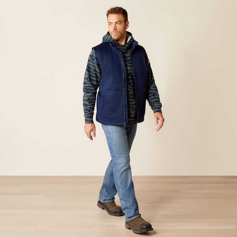 Ariat FR Basic Insulated Vest Navy | 367AOGHFD