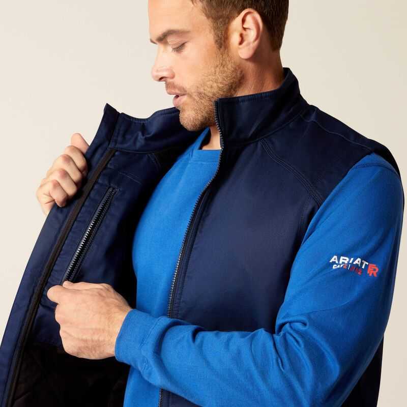 Ariat FR Basic Insulated Vest Navy | 367AOGHFD