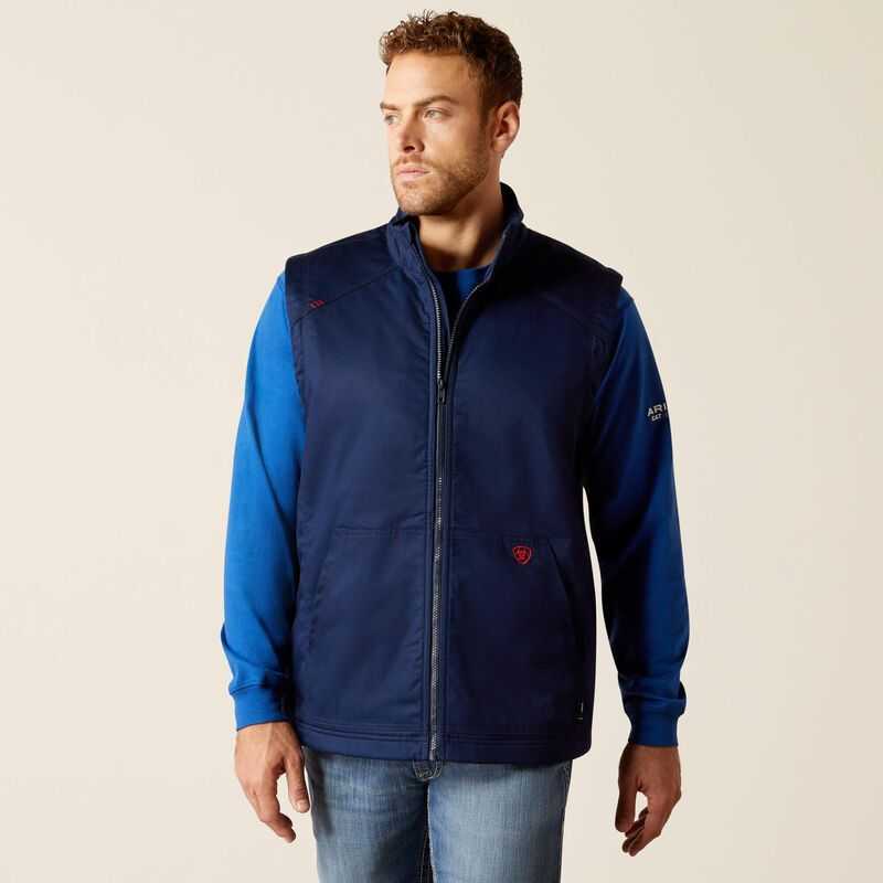 Ariat FR Basic Insulated Vest Navy | 367AOGHFD