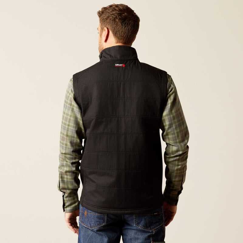 Ariat FR Cloud 9 2.0 Insulated Vest Black | 629ULFQIA