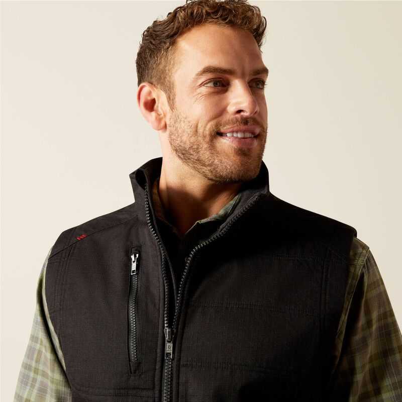 Ariat FR Cloud 9 2.0 Insulated Vest Black | 629ULFQIA