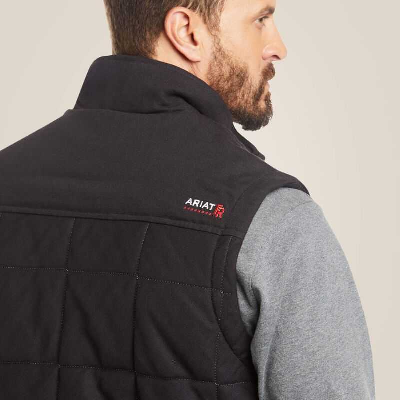 Ariat FR Crius Insulated Vest Black | 346WMRYND