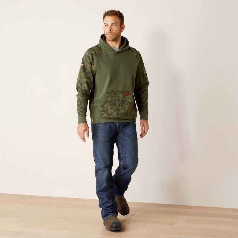 Ariat FR DuraStretch Patriot Hoodie Camo | 957RTHLAW