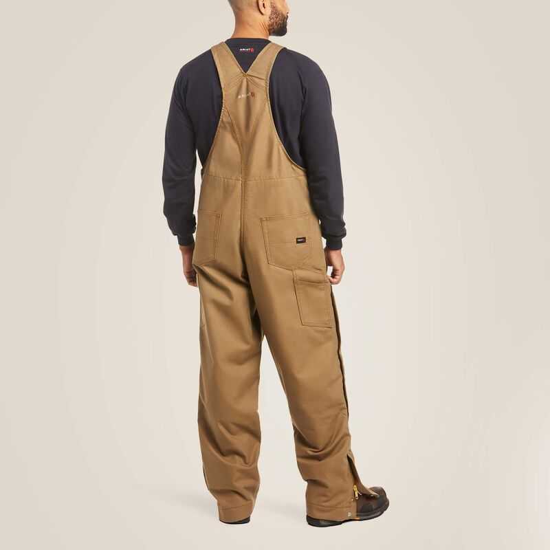 Ariat FR Insulated Overall 2.0 Bib Khaki | 289PXZGFY