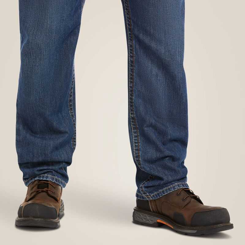 Ariat FR M3 Loose Basic Stackable Straight Leg Jean Flint | 092UNJATH