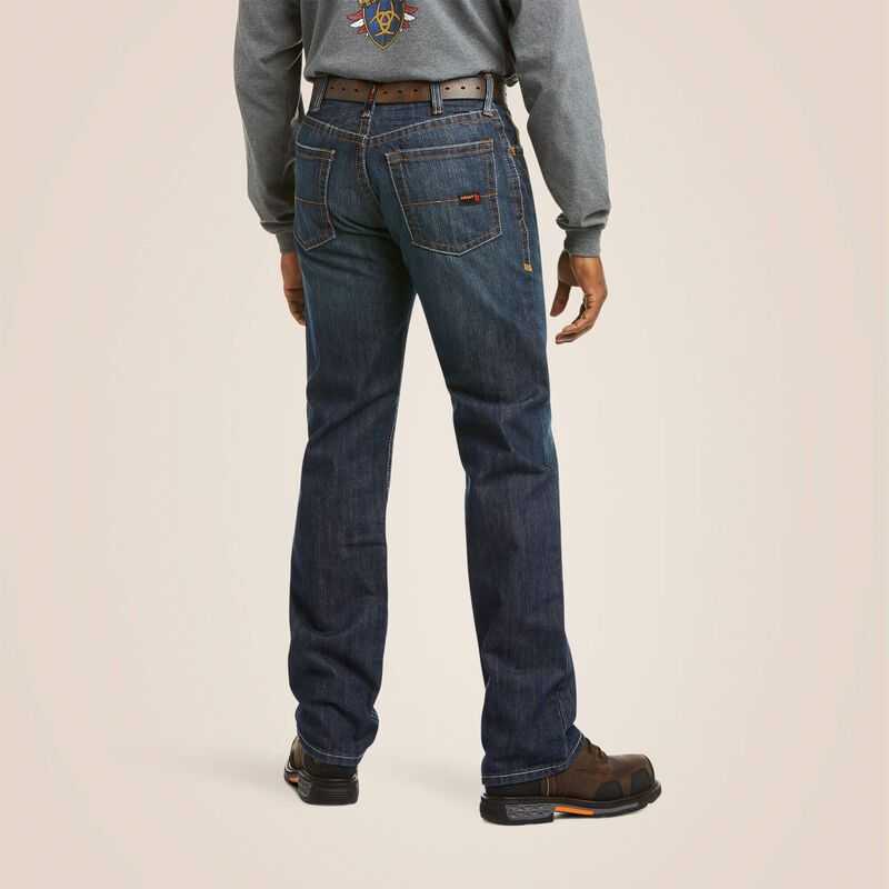 Ariat FR M4 Relaxed Basic Boot Cut Jean Shale | 043RGJIYQ