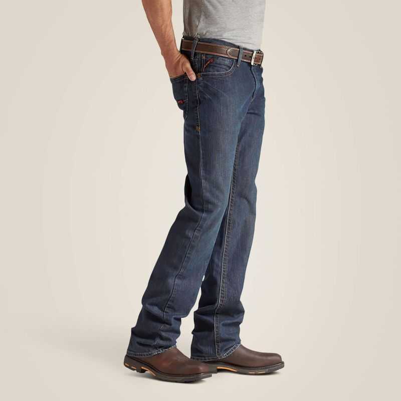 Ariat FR M4 Relaxed Basic Boot Cut Jean Shale | 043RGJIYQ