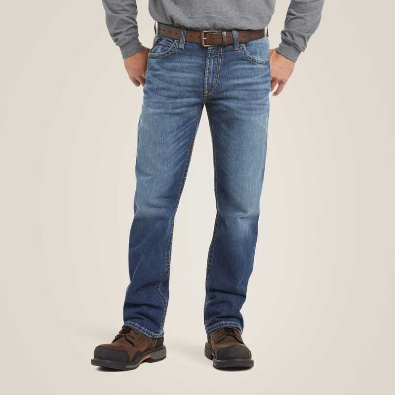 Ariat FR M4 Relaxed Basic Boot Cut Jean Alloy | 439KLIVBS