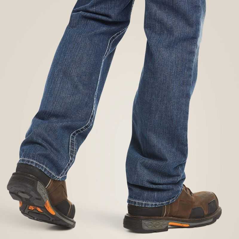 Ariat FR M4 Relaxed Ridgeline Boot Cut Jean Glacier | 079TFNIQU