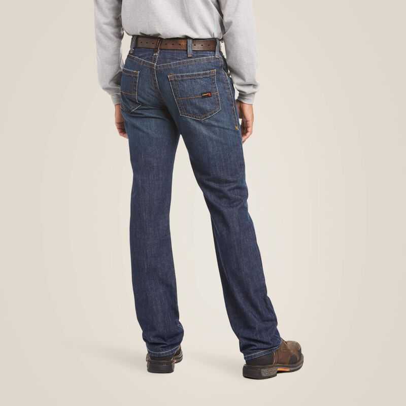 Ariat FR M5 Straight Basic Stackable Straight Leg Jean Shale | 732CDUMPS