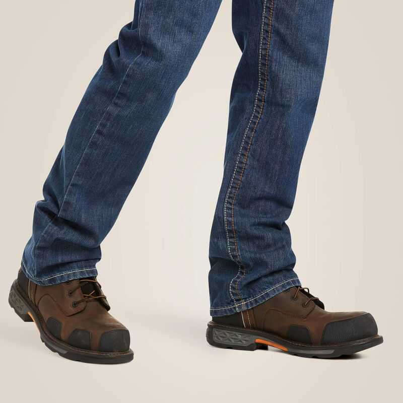 Ariat FR M5 Straight Basic Stackable Straight Leg Jean Clay | 517ENLGWC