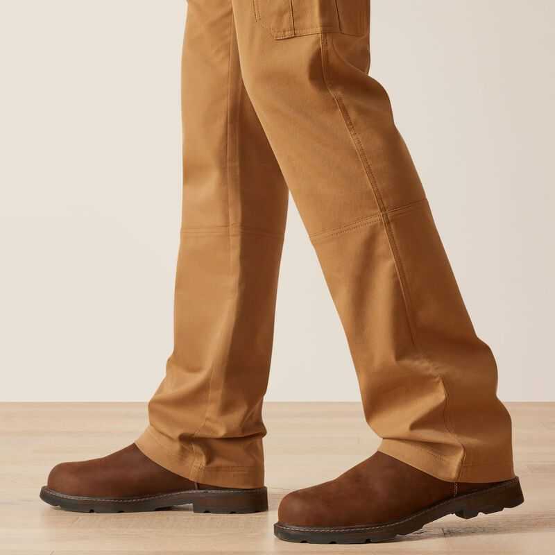 Ariat FR M7 Slim DuraStretch Duralight Twill Straight Pant Khaki | 069BSMJYD