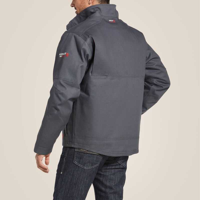 Ariat FR Maxmove Waterproof Insulated Jacket Grey | 598WOHFJS