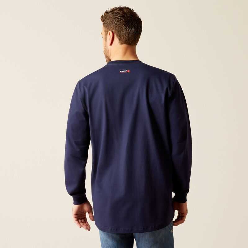 Ariat FR Pima T-Shirt Navy | 183TGOHYV