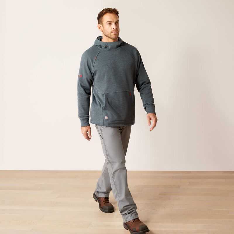 Ariat FR Primo Fleece 2.0 Hoodie Grey | 812ASFMHP