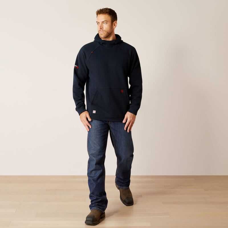 Ariat FR Primo Fleece 2.0 Hoodie Navy | 725JYQXLP