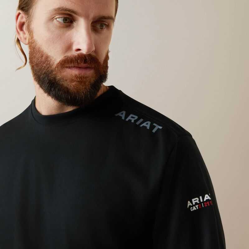 Ariat FR Raising the Flag T-Shirt Black | 950CBVUDT