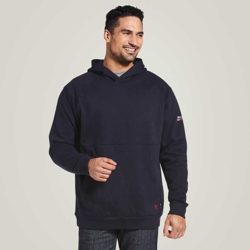 Ariat FR Rev Pullover Hoodie Navy | 874FLCWMY